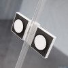 Radaway Essenza Pro White Kdj+S kabina 100x120x100cm lewa biały mat/szkło przejrzyste 10097312-04-01L/10098100-01-01/10098100-01-01